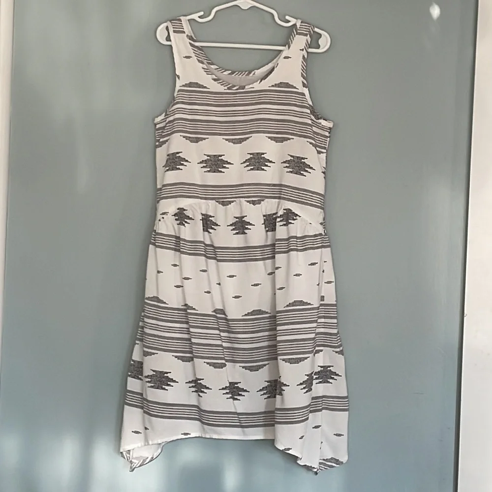 Old Navy Hanky Hem Maxi Dress Sz 8